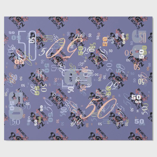 Eenvoudig in één stap uw eigen cadeaupapier (Vlak)