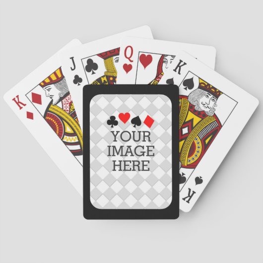 Eenvoudig in één stap uw eigen wensen met zwart Li Speelkaarten (Achterkant)