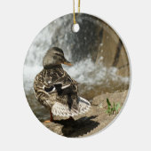 EENVOUDIG IN WATERFALORNATIE KERAMISCH ORNAMENT (Links)