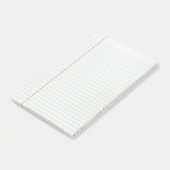 Eenvoudig ingeblikt papier post-it® notes (Schuin)