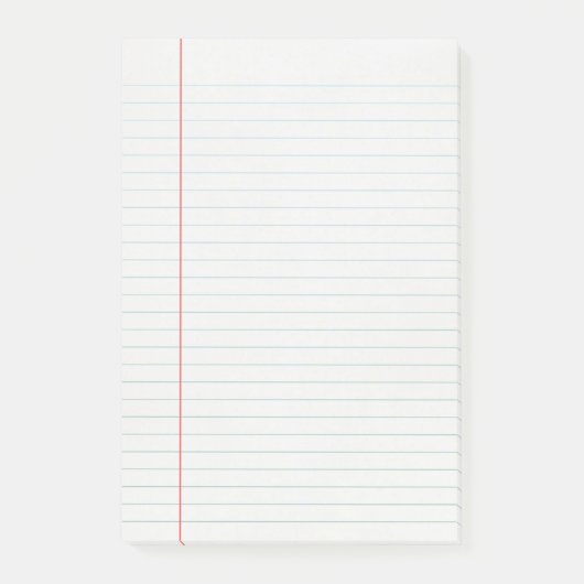 Eenvoudig ingeblikt papier post-it® notes (Voorkant)