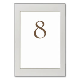 Eenvoudig ingelijst kaart