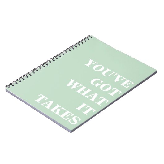 Eenvoudig Inspirerend Notitieboek (Linkerzijde)