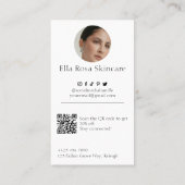 Eenvoudig Instagram Visitekaartje (Achterkant)