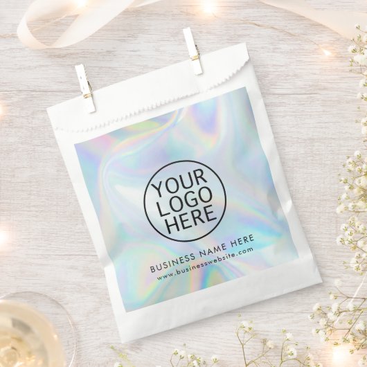Eenvoudig iriserende promotioneel aangepast bedrij bedankzakje (Geknipt)