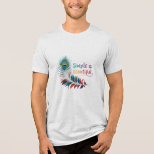 Eenvoudig is mooi - Bella+Canvas Tri-blend Shirt