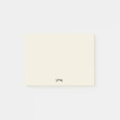 eenvoudig ivoor post-it® notes (Voorkant)