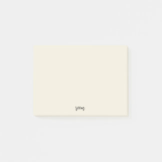 eenvoudig ivoor post-it® notes