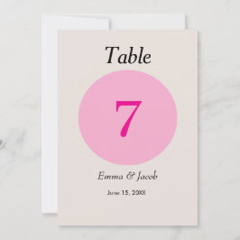 Eenvoudig Japans Kersenbloesem Kleurentabel Nummer