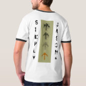 EENVOUDIG JASON CRUSHING ARROW T-SHIRT (Achterkant volledig)
