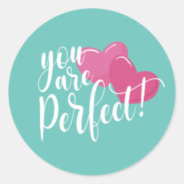 Eenvoudig je bent een perfecte Valentijn | STICKER