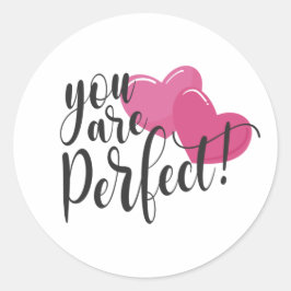 Eenvoudig je bent een perfecte Valentijn | STICKER
