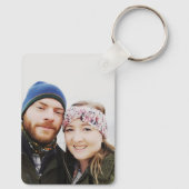 Eenvoudig je foto toevoegen sleutelhanger (Achterkant)