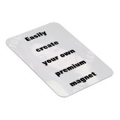 Eenvoudig je magneet creëer. Verwijder de grote te (Rechterzijde)