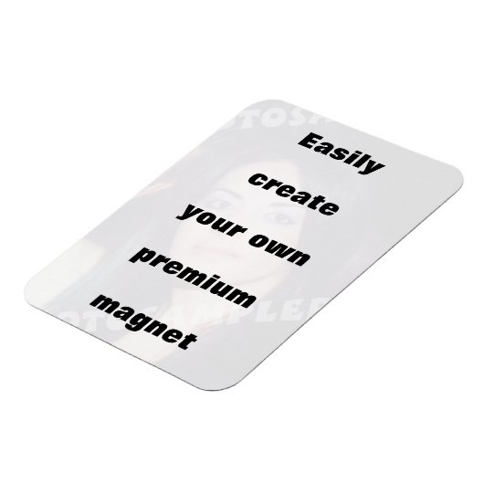 Eenvoudig je magneet creëer. Verwijder de grote te (Linkerzijde)