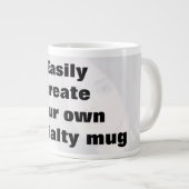 Eenvoudig je mok creëer. Verwijder de grote tekst! (Voorkant rechts)