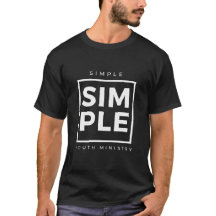 Eenvoudig Jeugd Ministerie T-shirt