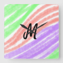 Eenvoudig jouw namen toevoegen Tekst Monogram Post