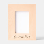 Eenvoudig Jouw tekst cursief script toevoegen (por Gegraveerde Lijstjes (Voorkant)