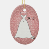 Eenvoudig kant-en-klaar keramisch ornament (Achterkant)