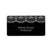 Eenvoudig kant etiket (Voorkant)