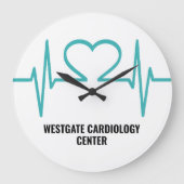 Eenvoudig kantoor voor artsen grote klok (Voorkant)