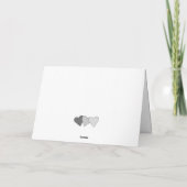 Eenvoudig kat dat je bij Hallo Valentijn Kaart had (Achterkant)