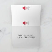 Eenvoudig kat dat je bij Hallo Valentijn Kaart had (Binnen)
