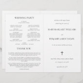 Eenvoudig katholiek programma voor massaweduwen (Voorkant / Achterkant)