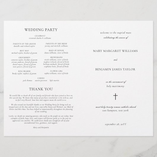 Eenvoudig katholiek programma voor massaweduwen (Voorkant)