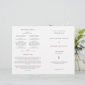 Eenvoudig katholiek programma voor massaweduwen (Staand voorkant)