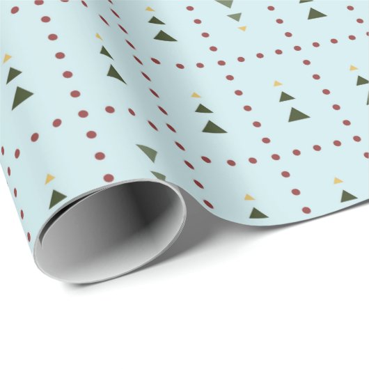 Eenvoudig kerstboompapier cadeaupapier (Rol Hoek)