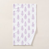Eenvoudig Kerstboompatroon Bad Handdoek (Handdoek)