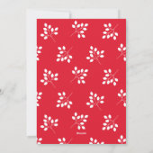 Eenvoudig kerstfeest | Foto Feestdagenkaart (Achterkant)