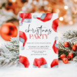 Eenvoudig kerstfeest van het Santas Pet Kaart<br><div class="desc">Nodig uw gasten uit in feestelijke stijl met onze Simple Santa's Pet Christmas Party Invitation. Met een minimalistisch ontwerp met een klassieke Santa-hoed is deze uitnodiging perfect voor een stijlvolle en vrolijke vakantiebijeenkomst. Volledig aanpasbaar met uw evenementdetails, het brengt een vleugje elegantie en seizoensgebonden charme aan uw feest. Kies onze...</div>