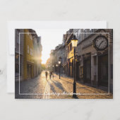 Eenvoudig kerstkaartje voor Lijst met prettig kers Kaart (Voorkant)