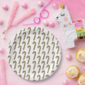 Eenvoudig kerstkerstgeschenk papieren bordje (Feest)