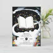 Eenvoudig Kinder Sprookjesboek Verjaardag Kaart (Staand voorkant)