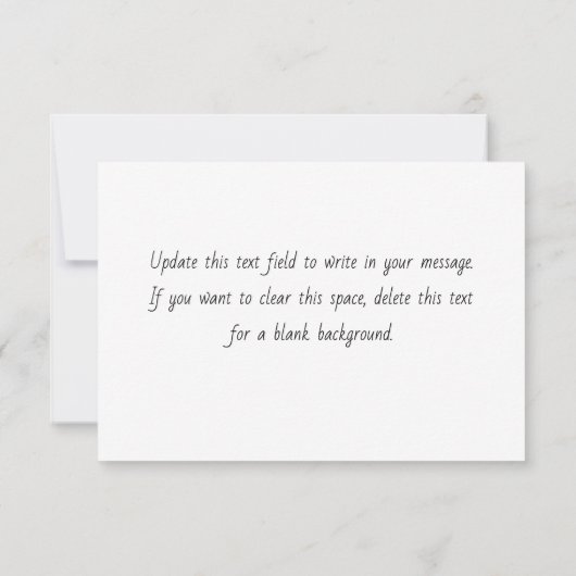 Eenvoudig klaslokaal kalkbord Dank u voor uw leerk Bedankkaart (Achterkant)