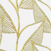 Eenvoudig Klassevol Elegant Schattig Wit en Gouden Behang (Zoom)