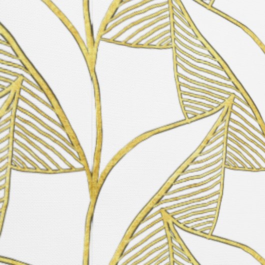 Eenvoudig Klassevol Elegant Schattig Wit en Gouden Behang (Zoom)