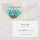 Eenvoudig klassiek dubbelzijdig visitekaartje (Voorkant / Achterkant)