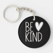 Eenvoudig klassiek en elegant zijn vriendelijk zwa sleutelhanger (Voorkant)