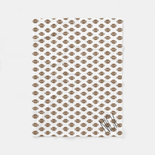 Eenvoudig Klassiek Football Fleece Deken