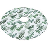 Eenvoudig klassiek rustiek kerstboompatroon kerstboom rok (Gekanteld)