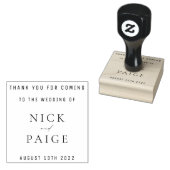 Eenvoudig Klassieke bruiloft voor Rubberstempel (Gestempeld)