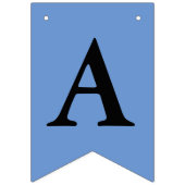 Eenvoudig kleuren en jouw tekst: HEB EEN GOEDE TRI Vlaggetjes (Tweede vlag)