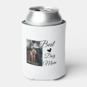 Eenvoudig kleurig dier voeg de naam van een foto-h blikjeskoeler (Blikje Voorkant)