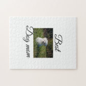 Eenvoudig kleurig dier voeg de naam van een foto-h legpuzzel (Horizontaal)