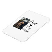 Eenvoudig kleurig dier voeg de naam van een foto-h magneet (Linkerzijde)